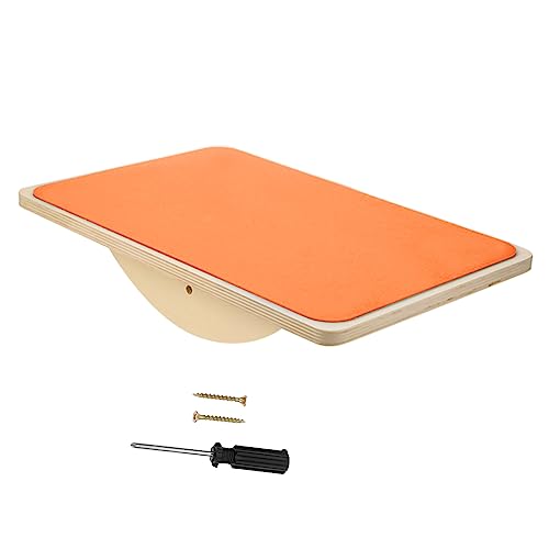 DIKACA Balanceboard Für Kinderspiele Kinderspielzeug Mädchen Im Freien Aktivitäten Für Kleinkinder Kleinkindspielzeug Ausbalancieren Holz Orange DIKACA Balanceboard Für Kinderspiele Kinderspielzeug Mädchen Im Freien Aktivitäten Für Kleinkinder Kleinkindspielzeug Ausbalancieren Holz Orange von DIKACA