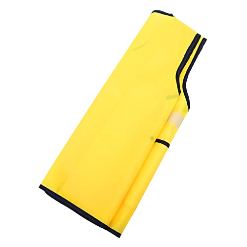 DIKACA Baukostüm Für Kinderkostüme Kleinkind Schürze Jungs Arbeitsweste Kleid Led Alter Mann Kostüm Für Bauweste Für Baujacke Für Kinderbedarf Stoff Yellow von DIKACA