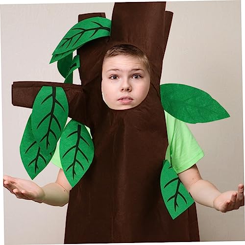 DIKACA Baumkostüm Braun für Rollenspiel Bühnenauftritt Umweltfreundlich Mütze Einfach Anzuziehen für Kindertag Halloween Verkleidung und Party DIKACA Baumkostüm Braun für Rollenspiel Bühnenauftritt Umweltfreundlich Mütze Einfach Anzuziehen für Kindertag Halloween Verkleidung und Party von DIKACA