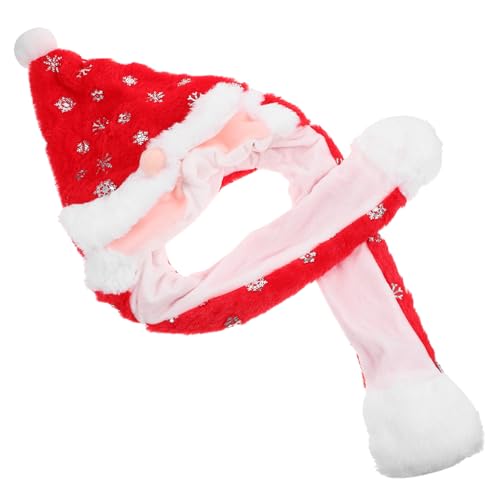 DIKACA Bewegliche Plüsch Ohrkappe Ohrenspringender Hut Beweglicher Springhut aus Plüschohren Weihnachtsmütze mit Beweglichem Weihnachts Cosplay Mütze Weihnachts Plüschmütze Ohr DIKACA Bewegliche Plüsch Ohrkappe Ohrenspringender Hut Beweglicher Springhut aus Plüschohren Weihnachtsmütze mit Beweglichem Weihnachts Cosplay Mütze Weihnachts Plüschmütze Ohr von DIKACA