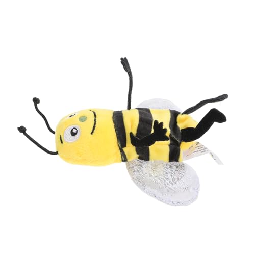 DIKACA Biene Plüsch Handpuppe für Kuscheltier für Rollenspiele und Puppentheater Pädagogisches für Kleinkinder Sicheres und Kinderfreundliches Material Charmantes Design Fördert die DIKACA Biene Plüsch Handpuppe für Kuscheltier für Rollenspiele und Puppentheater Pädagogisches für Kleinkinder Sicheres und Kinderfreundliches Material Charmantes Design Fördert die von DIKACA