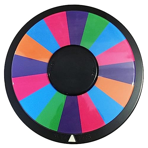 DIKACA Brettspiel orgien Drinking Game trinkspiel glop trinkspiele Drehpfeil Preisrad- Tisch-Preisrad Game Prize Wheel Party Drehrad für Preise Glücksspiel-Preisrad Acryl von DIKACA
