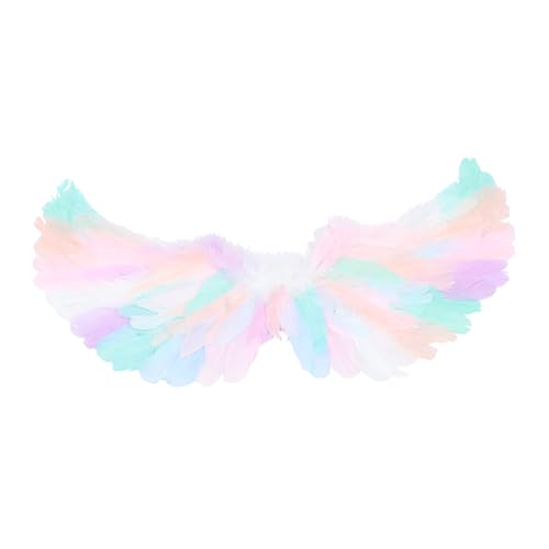 DIKACA Bunte Engelsflügel Kinderkostüm Plüschflügel Reusable Bühne Party Dekoration für Geburtstagsfeiern und Fotoshooting DIKACA Bunte Engelsflügel Kinderkostüm Plüschflügel Reusable Bühne Party Dekoration für Geburtstagsfeiern und Fotoshooting von DIKACA