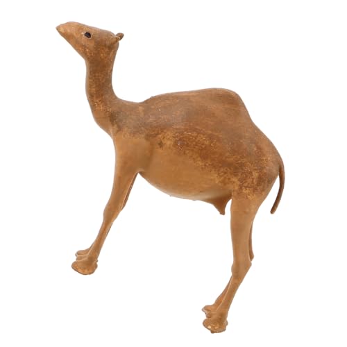 DIKACA Modell 1:64 Maßstab Gefüllte Kamel Spielzeug Tier Figuren Ägyptische Kamel Statue Desktop Landschaft Zubehör DIKACA Modell 1:64 Maßstab Gefüllte Kamel Spielzeug Tier Figuren Ägyptische Kamel Statue Desktop Landschaft Zubehör von DIKACA