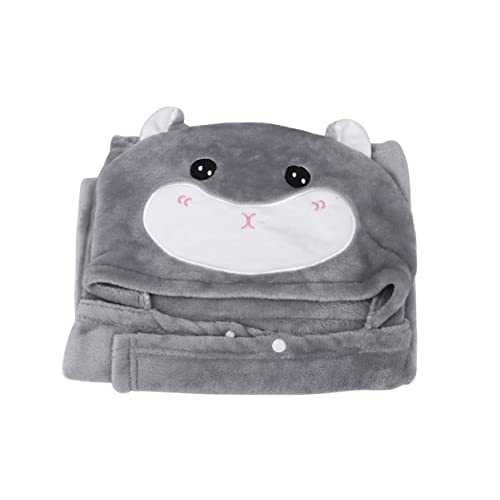 DIKACA Cartoon Hamster Umhang Erwachsene Kapuzenumhang Tierstil Weicher Kapuzendecke Flauschiger One Piece Kostüm Umhang für Familie Freunde Cosplay DIKACA Cartoon Hamster Umhang Erwachsene Kapuzenumhang Tierstil Weicher Kapuzendecke Flauschiger One Piece Kostüm Umhang für Familie Freunde Cosplay von DIKACA