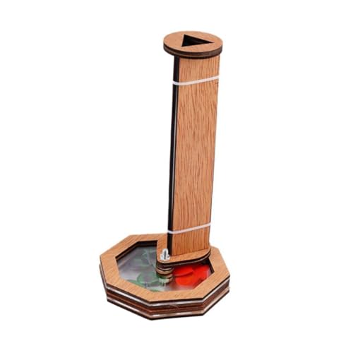 DIKACA DIY Kaleidoscope Kit Kaleidoskop Kinderspielzeug für Kleinkindspielzeug hölzern Brown DIKACA DIY Kaleidoscope Kit Kaleidoskop Kinderspielzeug für Kleinkindspielzeug hölzern Brown von DIKACA