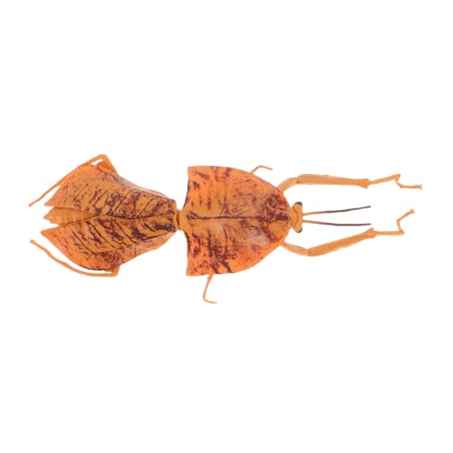 DIKACA Dead Leaf Mantis Spielzeugmodell Bildungsinsekten Figur Realistische Mantis Skulptur Beten Mantis Ornament Für Hausgartendekor Wissenschaft Lernspielzeug von DIKACA