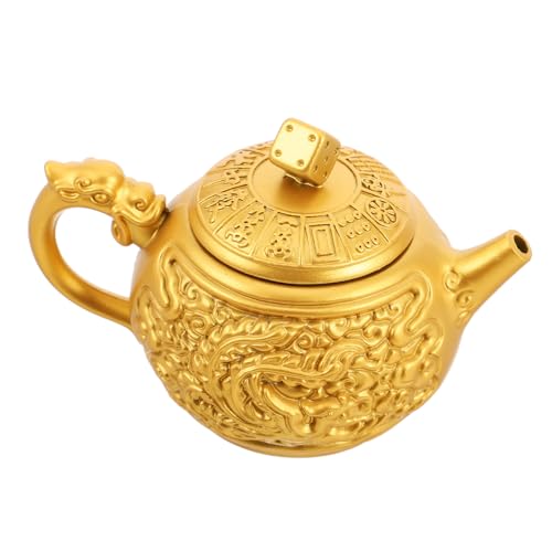 DIKACA Der Drache Und Drehen Sie Den Griff Der Kanne Dekoration Retro Ornament Szene Innenbereich Haustier Teezeremonie Mini Teekessel Heimakzente DIKACA Der Drache Und Drehen Sie Den Griff Der Kanne Dekoration Retro Ornament Szene Innenbereich Haustier Teezeremonie Mini Teekessel Heimakzente von DIKACA