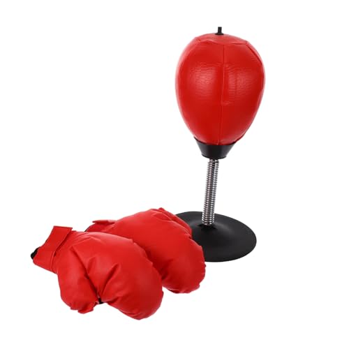 DIKACA Desktop Boxen Reaktionsball Mit Saugnapf 1 Set Inklusive Handschuhe Und Aufblaspumpe Perfekt Für Und Erwachsene Zum Täglichen Training Und Fitness Roter Punching Ball Für DIKACA Desktop Boxen Reaktionsball Mit Saugnapf 1 Set Inklusive Handschuhe Und Aufblaspumpe Perfekt Für Und Erwachsene Zum Täglichen Training Und Fitness Roter Punching Ball Für von DIKACA