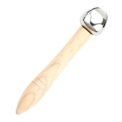 DIKACA Die Glocke Glocken Hantel Instrument Pan Musik Knopf Glockenspiel Tür Neugeborenen Greifer Klingeln Kleinkind Handglocke Runde Handglocke Handglocke Rhythmus Handglocke von DIKACA
