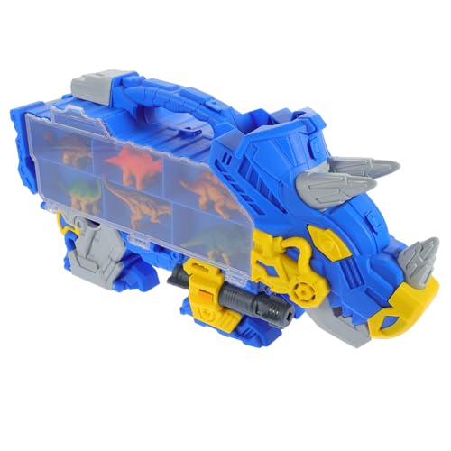 DIKACA 3D-Dinosaurier-LKW-Spielzeug Für Kinder Dinosaurier-autowerfer Für Jungen Und Kleinkinder von DIKACA