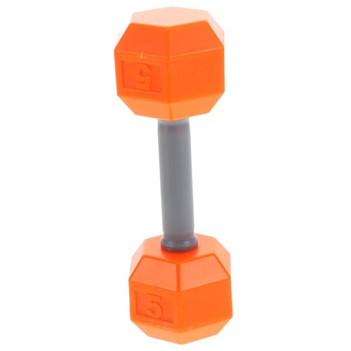 DIKACA Dumbbell Für Rassel Orange Ideal Für Kleinkinder Fitness Und Motoriktraining Handliche Gewichte Für Frühzeitige Bewegungsförderung von DIKACA