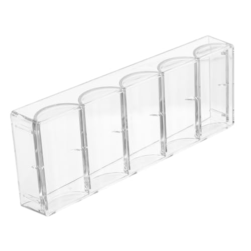 DIKACA Durchsichtiger Pokerchip Organizer Chipgehäuse Für Einfache Chip Aufbewahrung Verschleißfest Für Poker Und Andere Kleine Gegenstände DIKACA Durchsichtiger Pokerchip Organizer Chipgehäuse Für Einfache Chip Aufbewahrung Verschleißfest Für Poker Und Andere Kleine Gegenstände von DIKACA