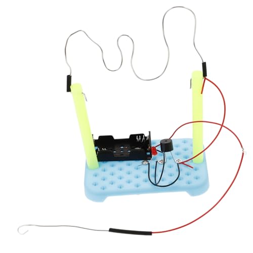 DIKACA Elektromagnet-bausatz Wissenschafts-kit Bildungsspielzeug Brotbrett Schaltung Elektronisch Junior Für Lehrreich Experimente Elektronik -Kits Technisches Grün Metall von DIKACA