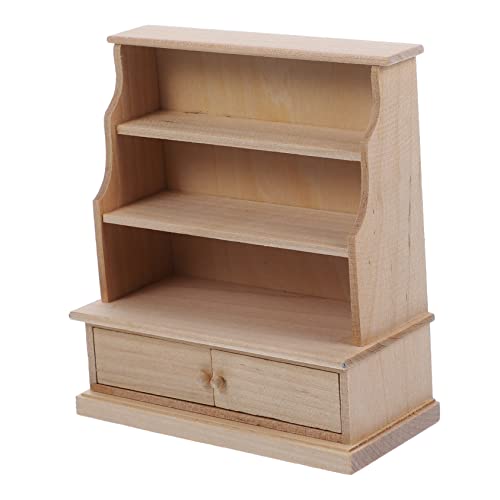 DIKACA Exquisite Möbel Schrankmodell Miniatur Schrank Bücherregal Puppenhaus Aufbewahrungsstall Miniatur Hausschrank Miniatur Hausdekoration Schubladenschrank Unfertige Bücherregal Möbel DIKACA Exquisite Möbel Schrankmodell Miniatur Schrank Bücherregal Puppenhaus Aufbewahrungsstall Miniatur Hausschrank Miniatur Hausdekoration Schubladenschrank Unfertige Bücherregal Möbel von DIKACA