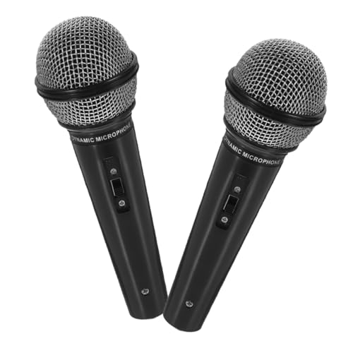 DIKACA Fake Mikrofone Für Simulation Mikrofon Für Rollenspiele Partys Und Karaoke Version Ideales Für Jungen Und ädchen von DIKACA