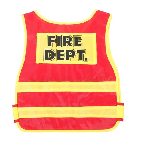 DIKACA Feuerwehrkostüm Weste aus Stoff Bequem und Sicher für Fasching Rollenspiel und Kostümparty Fördert Kreativität Problemlösung und Zusammenarbeit Einfache Handhabung Hochwertige DIKACA Feuerwehrkostüm Weste aus Stoff Bequem und Sicher für Fasching Rollenspiel und Kostümparty Fördert Kreativität Problemlösung und Zusammenarbeit Einfache Handhabung Hochwertige von DIKACA