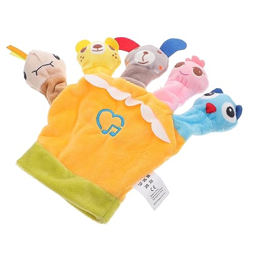 DIKACA Finger Puppen Abdeckung interaktives Puppen Toys spielsachen Badefingerpuppen Fingerspielzeug Kinderspielzeug Mini-Fingerpuppen PP Baumwolle Yellow DIKACA Finger Puppen Abdeckung interaktives Puppen Toys spielsachen Badefingerpuppen Fingerspielzeug Kinderspielzeug Mini-Fingerpuppen PP Baumwolle Yellow von DIKACA