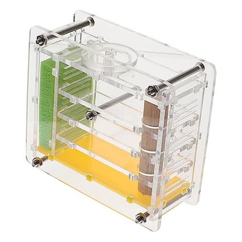 DIKACA Futterbox Für Ameisen Anwesendes Haustier Puzzle- Haustier Ameisennest Mini- Wissenschaftliches Haustierameise, Klare Farm Ameisenzuchtbedarf Acryl DIKACA Futterbox Für Ameisen Anwesendes Haustier Puzzle- Haustier Ameisennest Mini- Wissenschaftliches Haustierameise, Klare Farm Ameisenzuchtbedarf Acryl von DIKACA