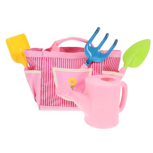 DIKACA Gartenset Werkzeug Gartenwerkzeug Set 5 Teiliges Set Mit Gießkanne Handschaufel Und Rechen Für Ideal Für Den Garten Outdoor Aktivitäten Und Kreative Spielstunden Mit Aufbewahrungstasche DIKACA Gartenset Werkzeug Gartenwerkzeug Set 5 Teiliges Set Mit Gießkanne Handschaufel Und Rechen Für Ideal Für Den Garten Outdoor Aktivitäten Und Kreative Spielstunden Mit Aufbewahrungstasche von DIKACA