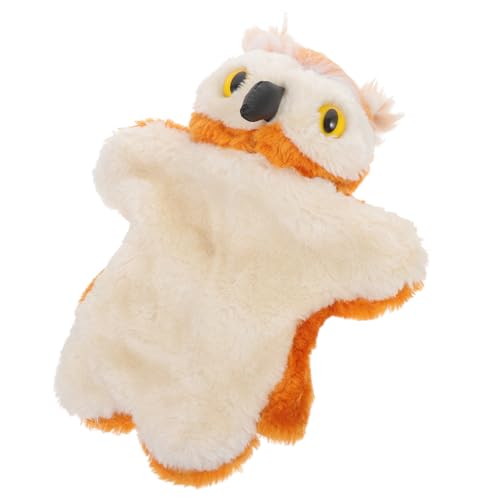 DIKACA Geschichtenerzählende Plüschpuppe, Interaktive Tier-handpuppe, Niedliche Plüsch-eulen-handpuppe von DIKACA