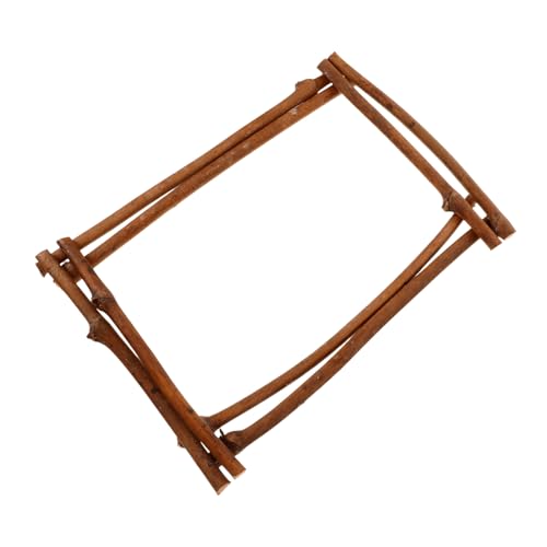 DIKACA Gewebter Rattan Girlandering DIY Kranzrahmen Für Hochzeit Und Feiern Langlebiges Holzmaterial Für Kreative Dekorationen Und Familienaktivitäten von DIKACA