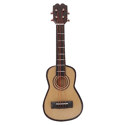 DIKACA Gitarre Dekoration DIY Mini Gitarre für Puppenhäuser Handgefertigt für Miniaturmodelle und Perfektes Mitgebsel für Kindergeburtstage DIKACA Gitarre Dekoration DIY Mini Gitarre für Puppenhäuser Handgefertigt für Miniaturmodelle und Perfektes Mitgebsel für Kindergeburtstage von DIKACA