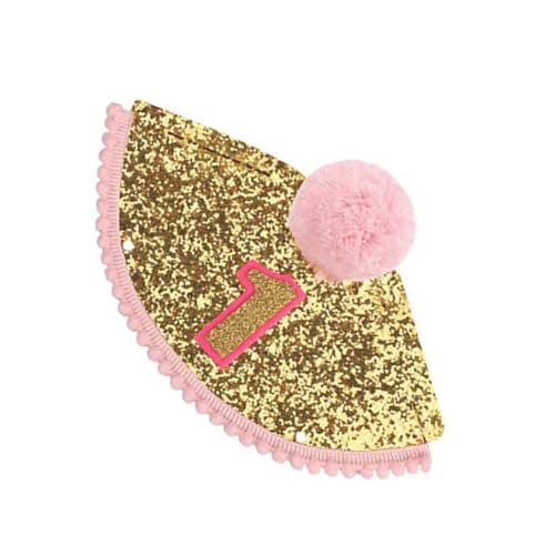 DIKACA Glitzernder Geburtstagshut Geburtstagsfeier Hut Für Niedlicher Party Hut Mit Gummiband Erstes Geburtstagsdekor Für Kleinkinder DIKACA Glitzernder Geburtstagshut Geburtstagsfeier Hut Für Niedlicher Party Hut Mit Gummiband Erstes Geburtstagsdekor Für Kleinkinder von DIKACA