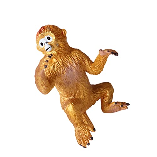 DIKACA Goldenes Affenmodell für kinderspielzeug wohnungsdeko spielsachen Toys for Affenmodelle für Affenmodell für Umweltschutz-PVC-Material von DIKACA