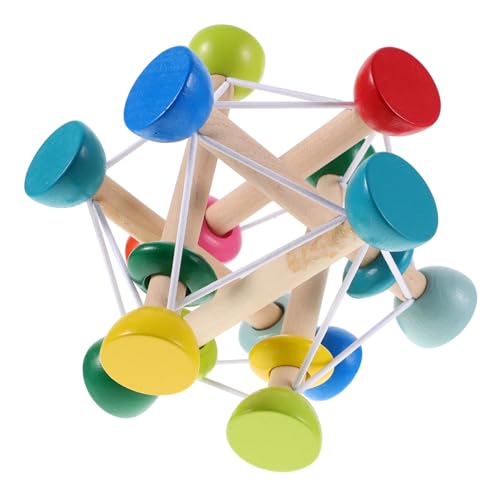DIKACA Greifaktivitäts-Shaker Sensory Toys spielzeughandys für Babys spielsachen spielzeuge sensorisches kreatives, hüpfendes, ballförmiges hölzern DIKACA Greifaktivitäts-Shaker Sensory Toys spielzeughandys für Babys spielsachen spielzeuge sensorisches kreatives, hüpfendes, ballförmiges hölzern von DIKACA