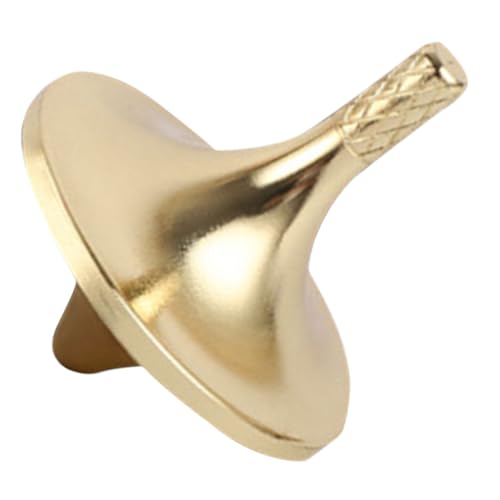 DIKACA Gyroskop Spielzeuge Top Toy Inception Hand Twist No Resistance Brass Small Small Oberseite Aus Reinem Kupfer Stiftspinner Balance Tragbarer Top- Unruhig Kind Klassisch Kreisel Für Kinder von DIKACA