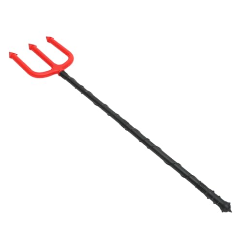 DIKACA Halloween Cosplay Teufel Gabel mit Abnehmbarem Griff Rote Hörner Teufelsharke Requisite für Kostümpartys Hexen Themen Bühnenauftritte und Karneval Geeignet für Jugendliche und DIKACA Halloween Cosplay Teufel Gabel mit Abnehmbarem Griff Rote Hörner Teufelsharke Requisite für Kostümpartys Hexen Themen Bühnenauftritte und Karneval Geeignet für Jugendliche und von DIKACA