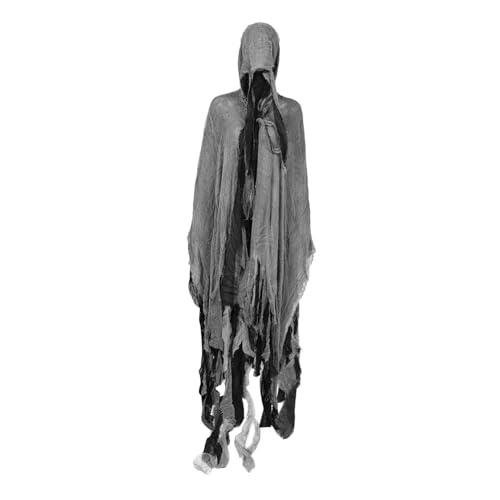 DIKACA Halloween Reaper Kapuzenumhang Cosplay Umhang Mittelalterlicher Kapuzenumhang Für Erwachsene Halloween Kostüm Vielseitig Strapazierfähig Für Party und Cosplay Events von DIKACA