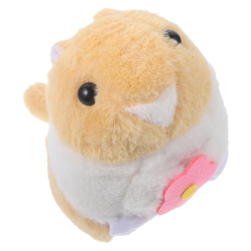 DIKACA Hamster Plüschtier mit Rotierendes Süße Hamsterpuppe für für Babypartys Geburtstage und Weihnachten Kuschelweiches Design von DIKACA