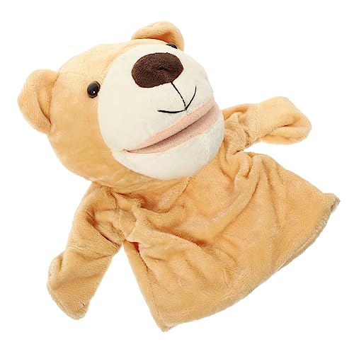 DIKACA Handpuppe Bär mit Beweglichem Mund Interaktives Tier für für Frühkindliche Bildung und Kreatives Fördert Motorische Fähigkeiten und Kommunikation DIKACA Handpuppe Bär mit Beweglichem Mund Interaktives Tier für für Frühkindliche Bildung und Kreatives Fördert Motorische Fähigkeiten und Kommunikation von DIKACA