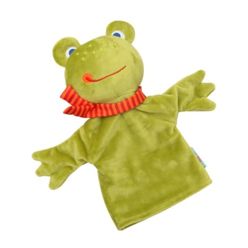 DIKACA Handpuppe Frosch Für üße Tier Handpuppe Aus üsch Ideal Für Rollenspiele Und Puppentheater Interaktive Für Jungen Und ädchen Fördert Die Fantasie Und von DIKACA