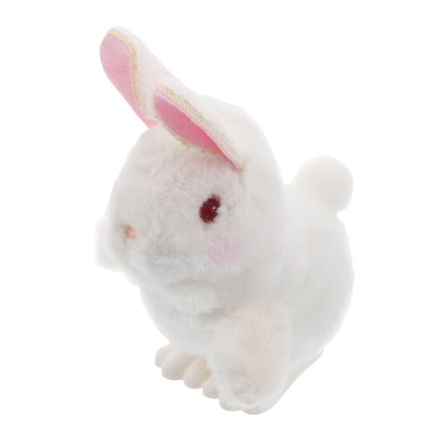 DIKACA Hase Wickelspielzeug Kaninchenspielzeug Osterspielzeug Hüpfender Hase Aufziehbares Tierspielzeug Osterhasenspielzeug Aufzieh Hase Aufziehen Stoffhase Weiß Plüsch DIKACA Hase Wickelspielzeug Kaninchenspielzeug Osterspielzeug Hüpfender Hase Aufziehbares Tierspielzeug Osterhasenspielzeug Aufzieh Hase Aufziehen Stoffhase Weiß Plüsch von DIKACA
