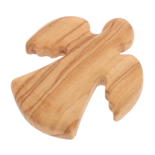 DIKACA Hölzernes Engelkreuz Dekorative Figur Engelsstatuen Für Garten Engelfigur Aus Holz Engel Figuren Tröstende Engelsfigur Heimdekoration Zusammenfassung Statue Engelendekor Beige Holz DIKACA Hölzernes Engelkreuz Dekorative Figur Engelsstatuen Für Garten Engelfigur Aus Holz Engel Figuren Tröstende Engelsfigur Heimdekoration Zusammenfassung Statue Engelendekor Beige Holz von DIKACA