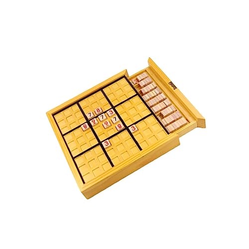 DIKACA Holz Sudoku für Erwachsene Pädagogisches Zahlenrätsel Brettspiel für Kreative Denkspiele für Familien und Freunde Fördert und Konzentration DIKACA Holz Sudoku für Erwachsene Pädagogisches Zahlenrätsel Brettspiel für Kreative Denkspiele für Familien und Freunde Fördert und Konzentration von DIKACA