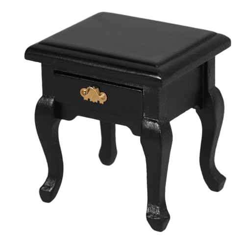 DIKACA Holz -tv -Schrank Klein Puppe Nachttisch Miniatur Mini Möbel Mini House Accessory Mini House Decor Black DIKACA Holz -tv -Schrank Klein Puppe Nachttisch Miniatur Mini Möbel Mini House Accessory Mini House Decor Black von DIKACA