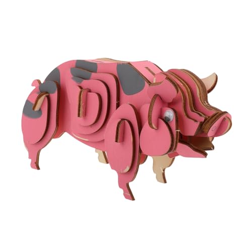 DIKACA Holzpuzzle Puzzles Welpenspielzeug Holz Schreibtischpuzzle Bausätze Für Schweine Pädagogisches Holzspielzeug Holzschweinmodelle Pädagogisches Schweinepuzzle Schweinemodellbausätze DIKACA Holzpuzzle Puzzles Welpenspielzeug Holz Schreibtischpuzzle Bausätze Für Schweine Pädagogisches Holzspielzeug Holzschweinmodelle Pädagogisches Schweinepuzzle Schweinemodellbausätze von DIKACA