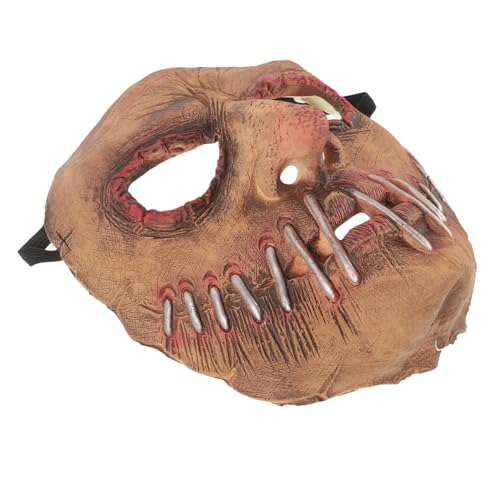 DIKACA Horror Halloween Erwachsene Realistische Kopfmaske mit Elastischem Band für Gruselige Cosplay Party Dekoration und Kostüm Zubehör DIKACA Horror Halloween Erwachsene Realistische Kopfmaske mit Elastischem Band für Gruselige Cosplay Party Dekoration und Kostüm Zubehör von DIKACA