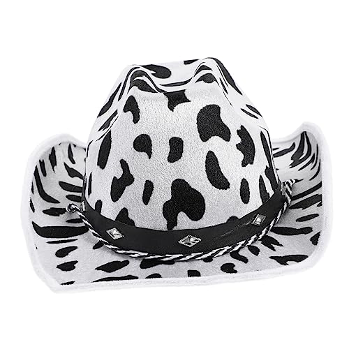 DIKACA Hut Cowboyhüte Blau Western Männer Für Kleid Party Kuh Stroh Vaquero Kappe Cowgirl-kostüm Vlies DIKACA Hut Cowboyhüte Blau Western Männer Für Kleid Party Kuh Stroh Vaquero Kappe Cowgirl-kostüm Vlies von DIKACA