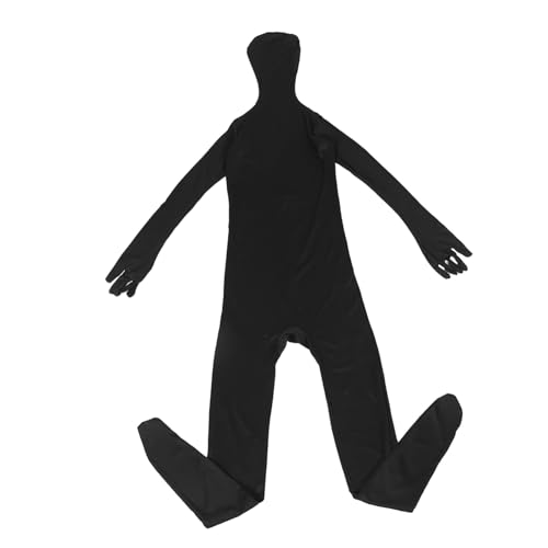 DIKACA Invisible Bodysuit Halloween Kostüm Unisex Ninja Ganzkörperanzug Atmungsaktiv Elastisch Wiederverwendbar Für Party Cosplay von DIKACA