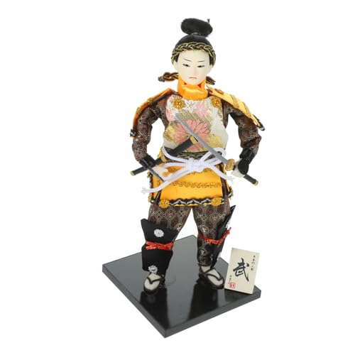 DIKACA Japanische Partyartikel Japanische Samurai-Figuren Japanische Festdekoration Sushi-Shop-Dekoration Samurai-Puppen-Ornamente Dekorative Samurai-Puppe Geschenk Japanischer Stil von DIKACA