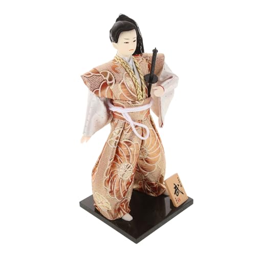 DIKACA Japanische Puppenornamente Stil Figur Kleine Traditionelle Puppen Schreibtisch Samurai Figur Statue Hergestellt Skulptur Party Samurai Maske Samurai Ornament Indoor Samurai Puppe DIKACA Japanische Puppenornamente Stil Figur Kleine Traditionelle Puppen Schreibtisch Samurai Figur Statue Hergestellt Skulptur Party Samurai Maske Samurai Ornament Indoor Samurai Puppe von DIKACA