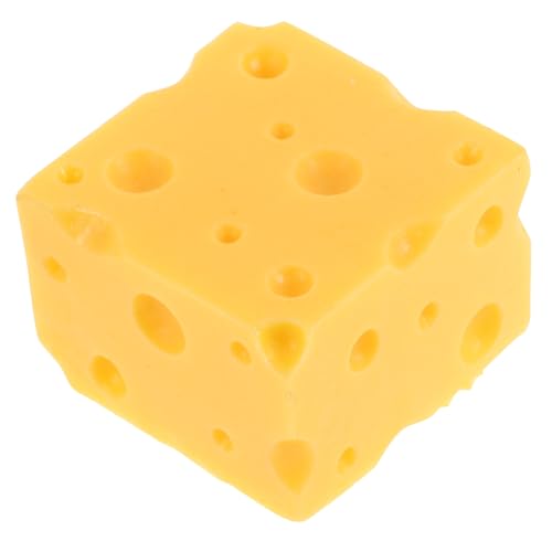 DIKACA Käsemodell Foto Simulierter Laib Simulationsmaterial Küchennahrung Künstlicher Käse Realistisches Käsespielzeug Gefälschter Käse Wurstbretter Zubehör Mini Käse Gelbes Harz DIKACA Käsemodell Foto Simulierter Laib Simulationsmaterial Küchennahrung Künstlicher Käse Realistisches Käsespielzeug Gefälschter Käse Wurstbretter Zubehör Mini Käse Gelbes Harz von DIKACA
