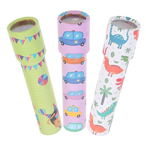 DIKACA Kinder-Kaleidoskop-Spielzeug Kinder-kaleidoskope Papier-Kaleidoskop Lernspielzeug Für Jungen Zufälliger Stil von DIKACA