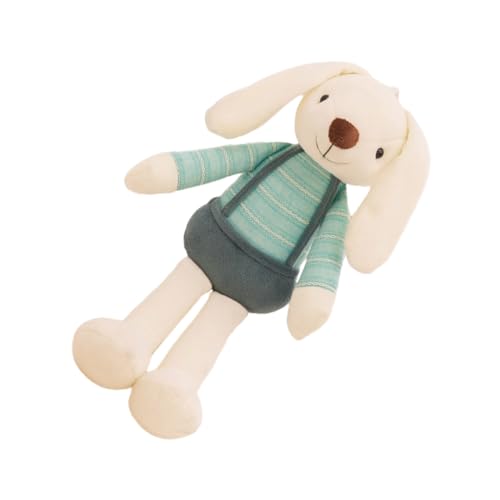 DIKACA Kaninchen Plüschpuppe Kaninchenspielzeug Für Kaninchenspielzeug Plüschkaninchen Stoffhase Kleiner Hase Plüschhasenspielzeug Für Stofftiere Hasenspielzeug Pp Baumwolle von DIKACA