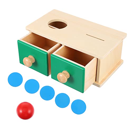 DIKACA Kasten Münz Box Für Frühe Bildung Formsortierer Holz DIKACA Kasten Münz Box Für Frühe Bildung Formsortierer Holz von DIKACA